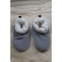 Load image into Gallery viewer, Slippers Bunny, babuchas, gris claro

